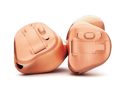 Phonak Virto Paradise hearing aid &mdash; Front view (placeholder, final product photos to be added)